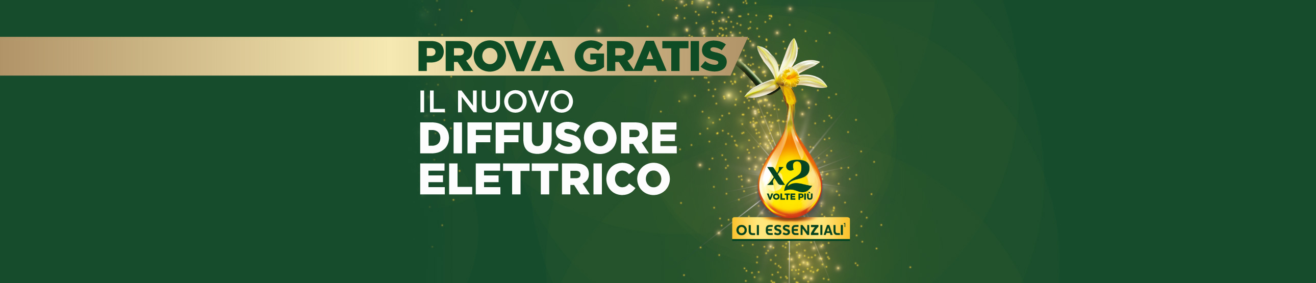 prova gratis il nuovo diffusore elettrico - x2 volte più oli essenziali