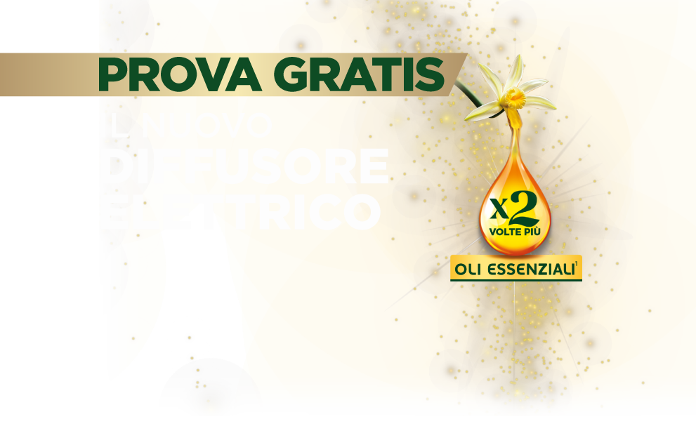 prova gratis il nuovo diffusore elettrico - x2 volte più oli essenziali
